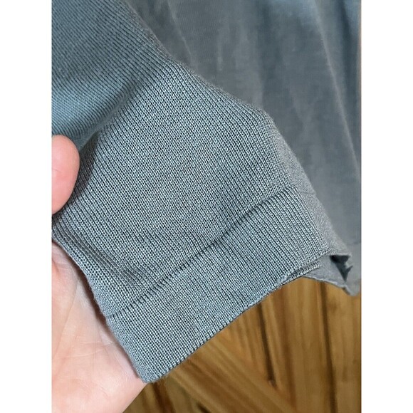 NWT Vintage J’Envie Sport Women’s Blue Gray Knit Top Size MEDIUM - Picture 4 of 10
